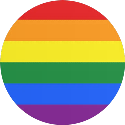 Gay Pride Rainbow Flag Stripes Round Transparent Pride Flag Circle Png Gay Pride Flag Png