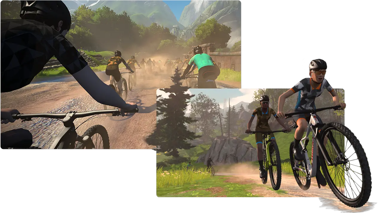 Offroad Mtb And Gravel Virtual Cycling U0026 Training Zwift Bicycle Helmet Png Dirt Road Png