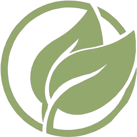 Leaf In Circle Icon Png Transparent Language Leafs Icon