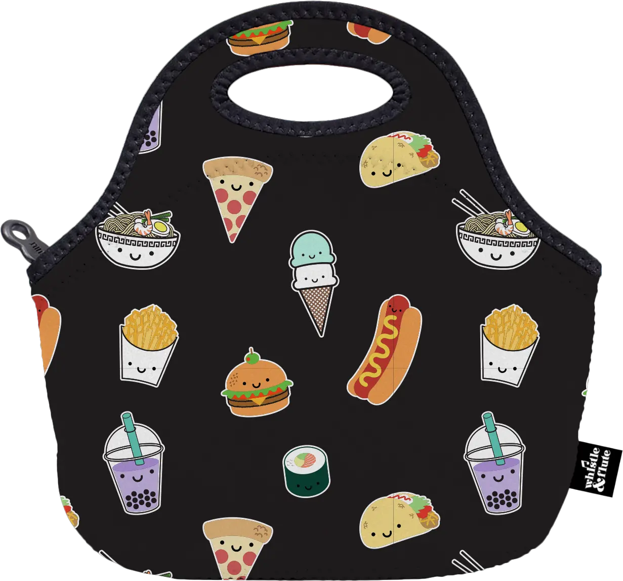 Kawaii Food Lunch Bag U2013 Whistle U0026 Flute Clothing Fast Food Png Lunch Png