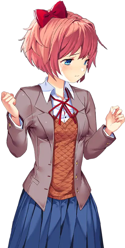 Check Out This Transparent Doki Literature Club Sad Png Logo