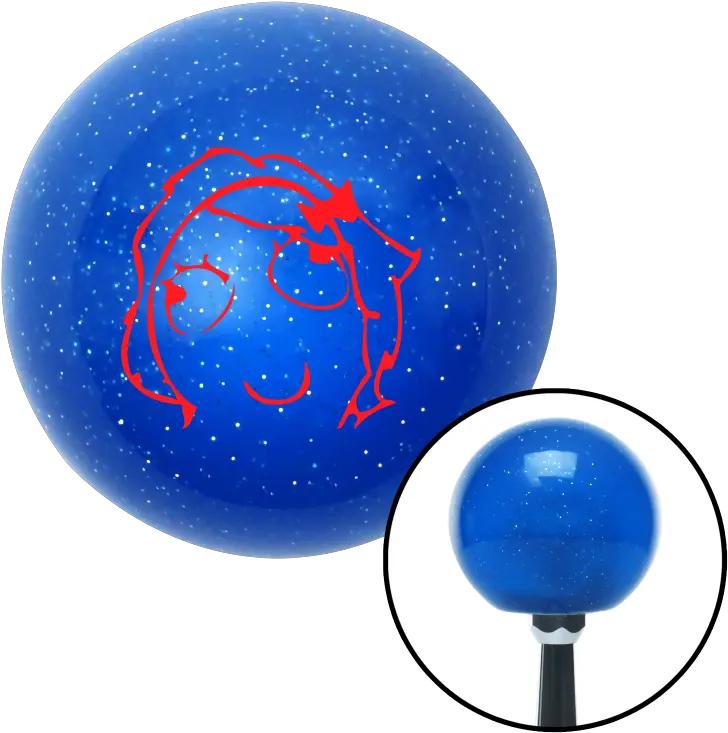 Red Female Retarded Blue Metal Flake Shift Knob W M16x15 Insert Shifter Auto Manual Automatic Custom Universal 3 4 5 6 Speed Transfer Case Brody 5 Speed Cool Shifter Knobs Png Sku Icon