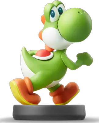 Yoshi Amiibo Figure Super Smash Bros Ultimate Amiibo Yoshi Png Yoshi Transparent