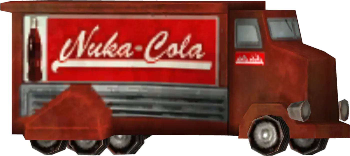 Nuka Fallout Nuka Cola Truck Png Nuka Cola Logo