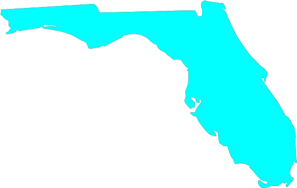 Florida Outline Clip Art Vector Florida State Shape Png Florida Outline Png