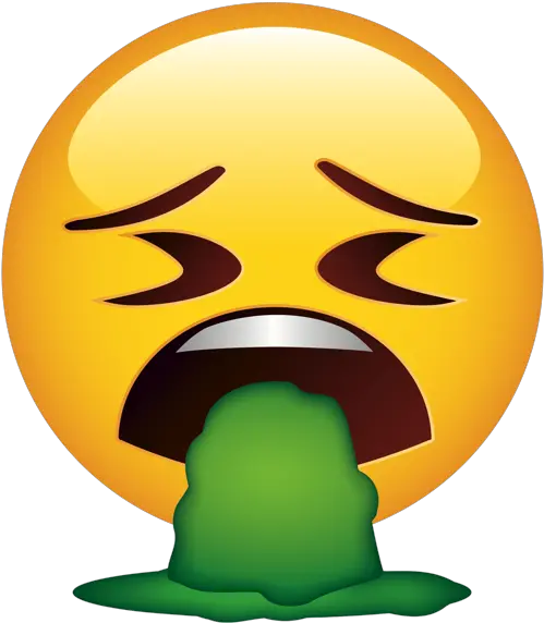 Emoji U2013 The Official Brand Face Vomiting Fitz 0 U1f92e Apple Iphone 8 Png Sick Emoji Png