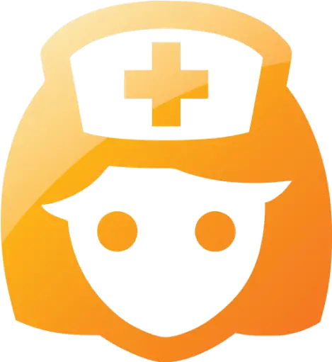 Web 2 Orange Nurse Icon Free Web 2 Orange User Icons Web Blue Nurse Icon Png Nurse Icon Images