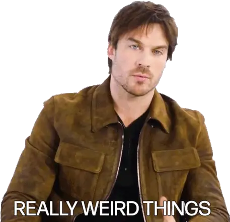 Really Weird Things Creepy Gif Tvd Stickers For Whatsapp Delena Png Ian Somerhalder Icon Gif