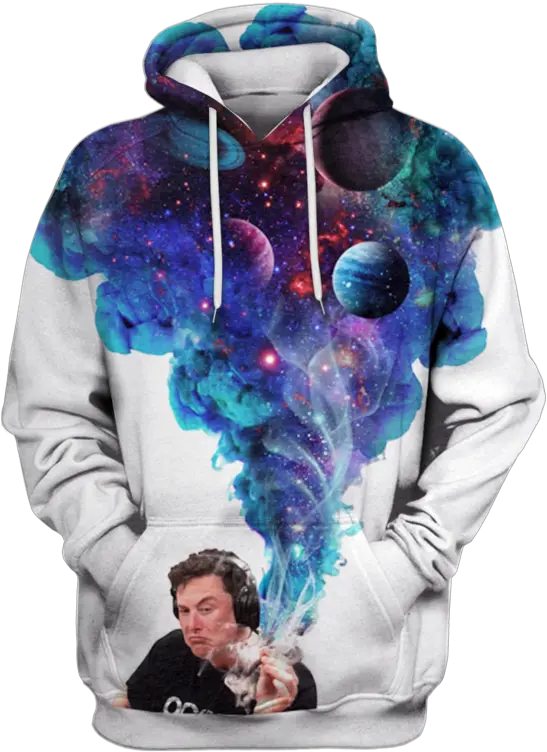 Download 3d Elon Musk Full Print T Shirt Png Image With No Hoodie Print On Demand Elon Musk Png