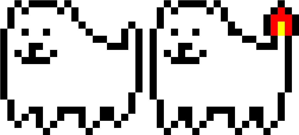 Download Annoying Dog Annoying Dog Sprite Transparent Undertale Toby Fox Dog Png Dog Transparent png