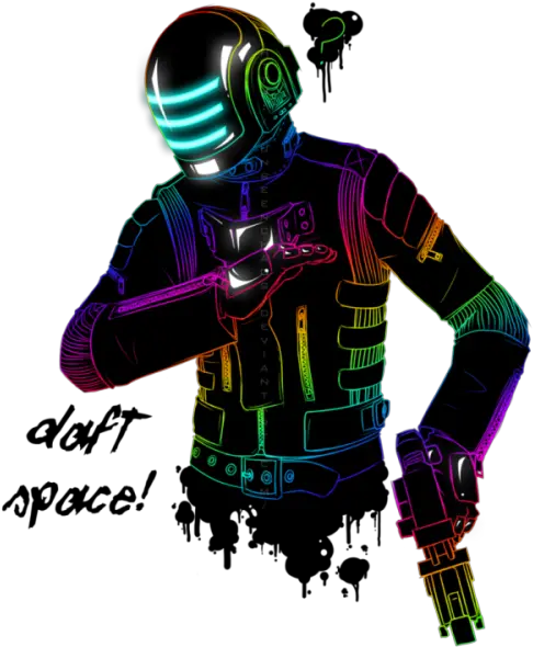 Daft Punk Merged With Dead Space Good Photo For Profile Png Daft Punk Png