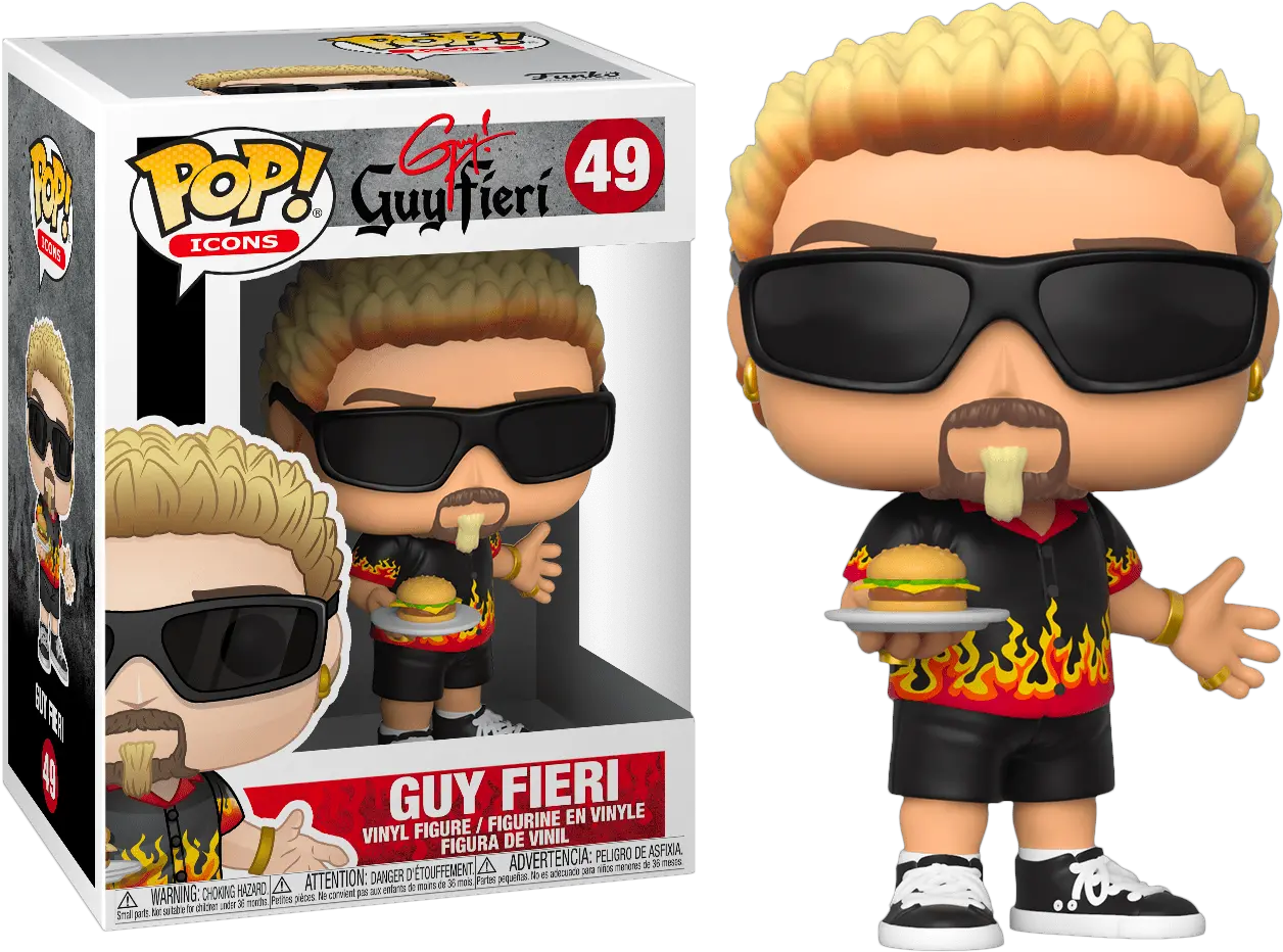 Guy Fieri Guy Fieri Pop Funko Png Guy Fieri Png