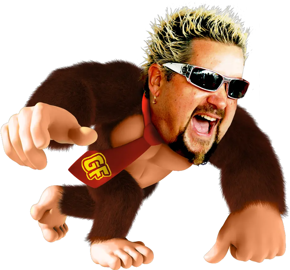 Guy Fieri Hair Png Picture Donkey Kong Mario Party 8 Guy Fieri Png