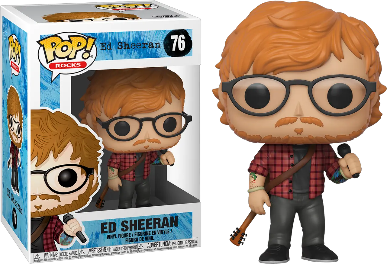 Download Pop Rocks Ed Sheeran Ed Sheeran Funko Pop Png Ed Sheeran Png