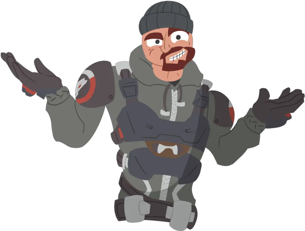 Png Shrug Transparent Overwatch Reaper Soldier 24 Meme Shrug Emoji Png