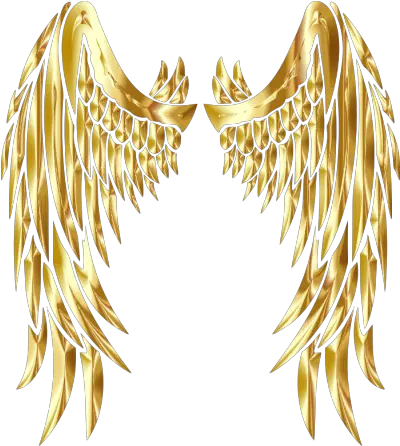 Library Of Jpg Free Angel Wings Gold Png Files Gold Angel Wings Clip Art Wing Png