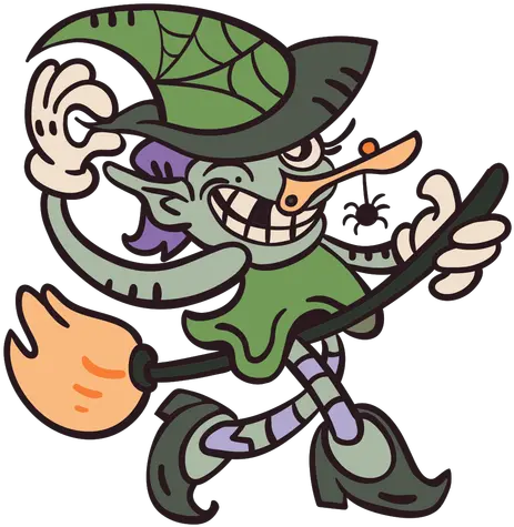 Scary Witch Cartoon Transparent Png U0026 Svg Vector File Clip Art Scary Png