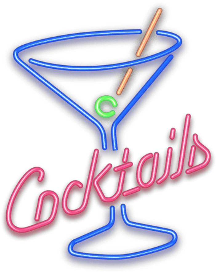 Neon Letters Png Neon Star Transparent Png Transparent Neon Cocktail Glass Png Cocktail Png