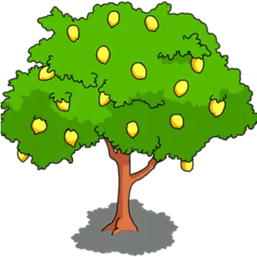 Tapped Out Mango Tree Clipart Png Lemon Tree Png