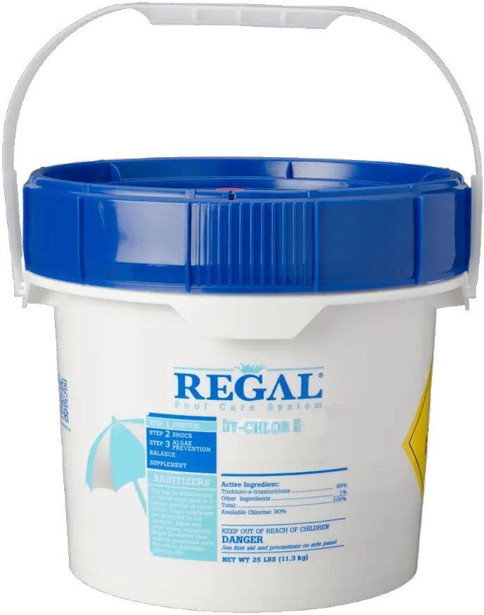 Dy Chlor Ii Granular Chlorine Regal U2014 Aqua Fun Pools Regal 3 Chlorine Tabs 5lb Png Bucket Png