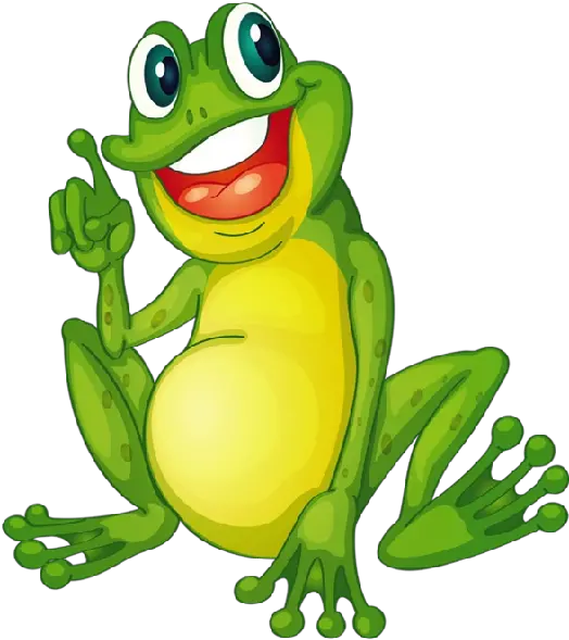 Funny Frog Cartoon Animal Clip Art Cartoon Transparent Frog Png Frog Transparent Background