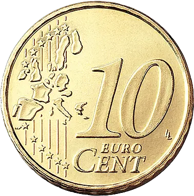 Euro Coins Europe 10 Cent 2002 Yuribscom The 10 Cent Coin Euro Png Cent Png