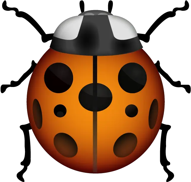 Download Lady Beetle Emoji Image In Png Lady Bug Emoji Png Lady Bug Png