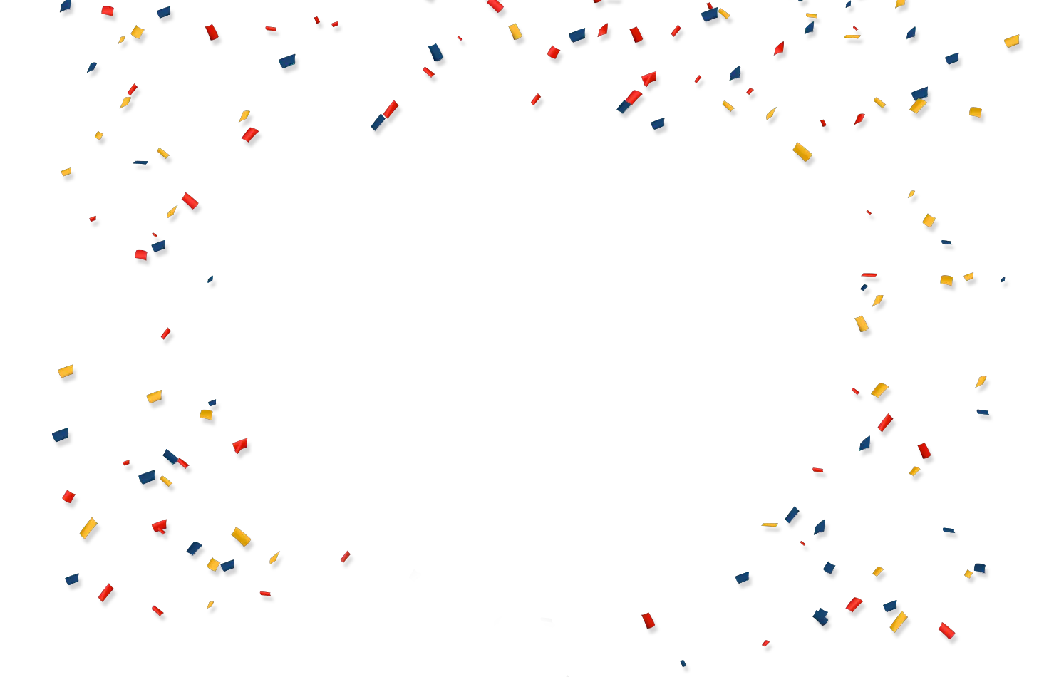 New Years Confetti Png