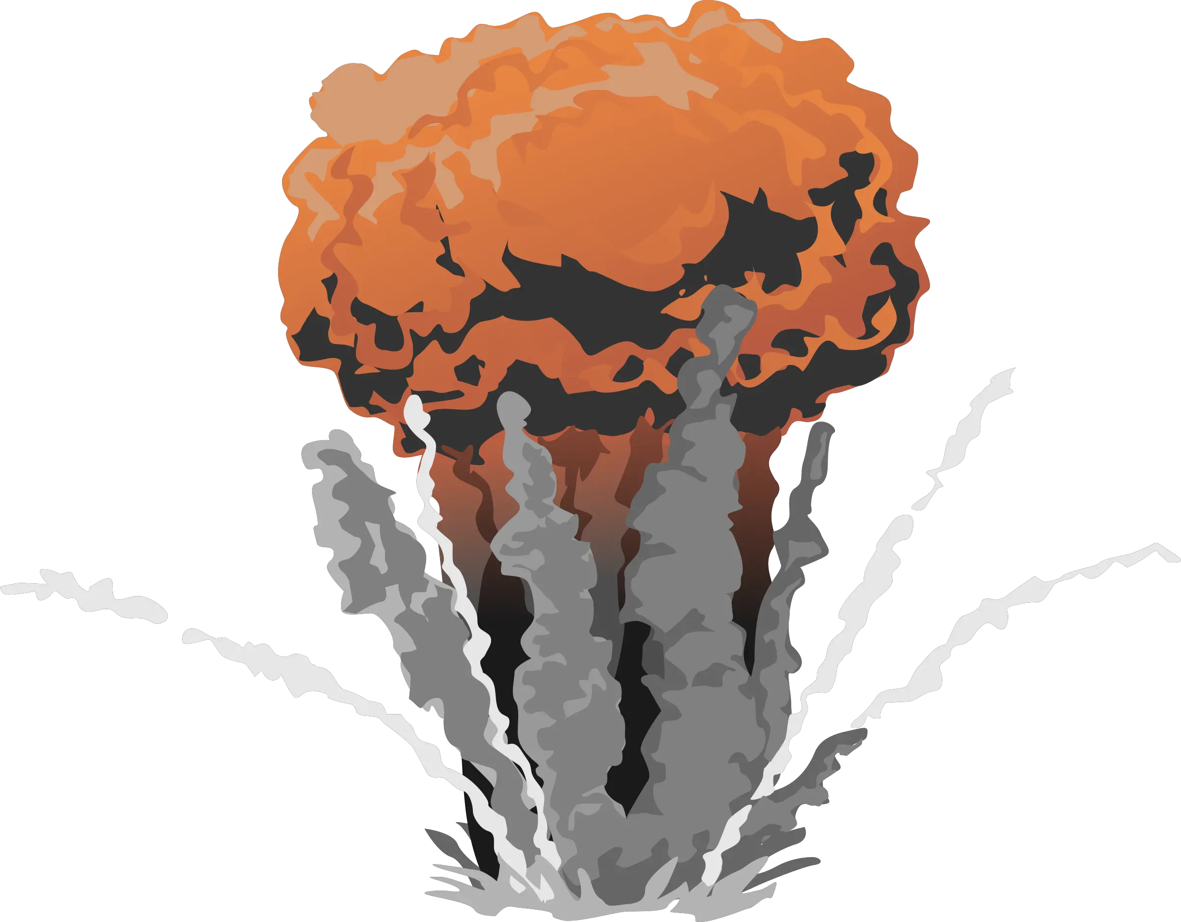 Fire Explosion With Smoke Png Image Purepng Free Atomic Bomb Gif Png Smoke Clipart Transparent