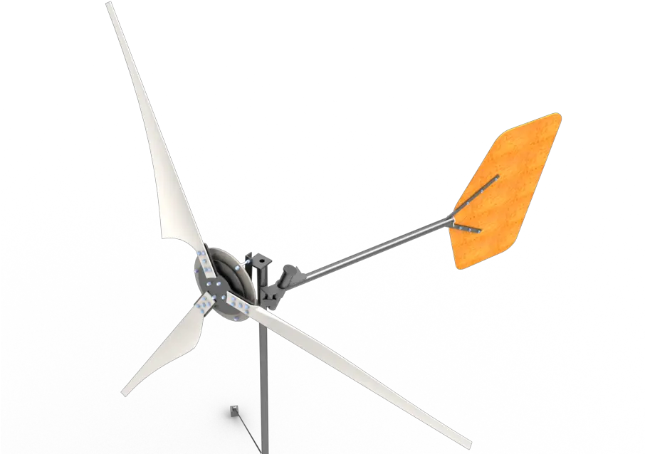 Hawt Horizontal Axis Wind Turbine 3d Cad Model Library Propeller Png Wind Turbine Png