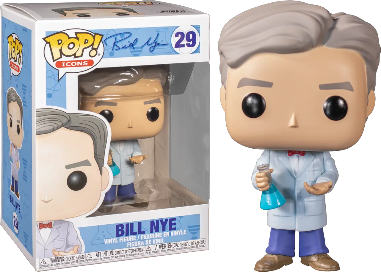 Bill Nye The Science Guy Bill Nye Pop Funko Png Bill Nye Png