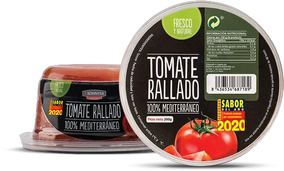Grated And Packed Tomato Awarded With Flavor Of The Year 2020 Saveur De L Année Png Tomato Transparent