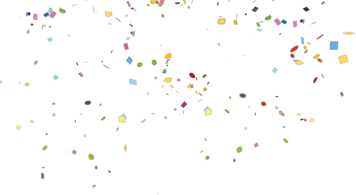 Gold Star Confetti Png