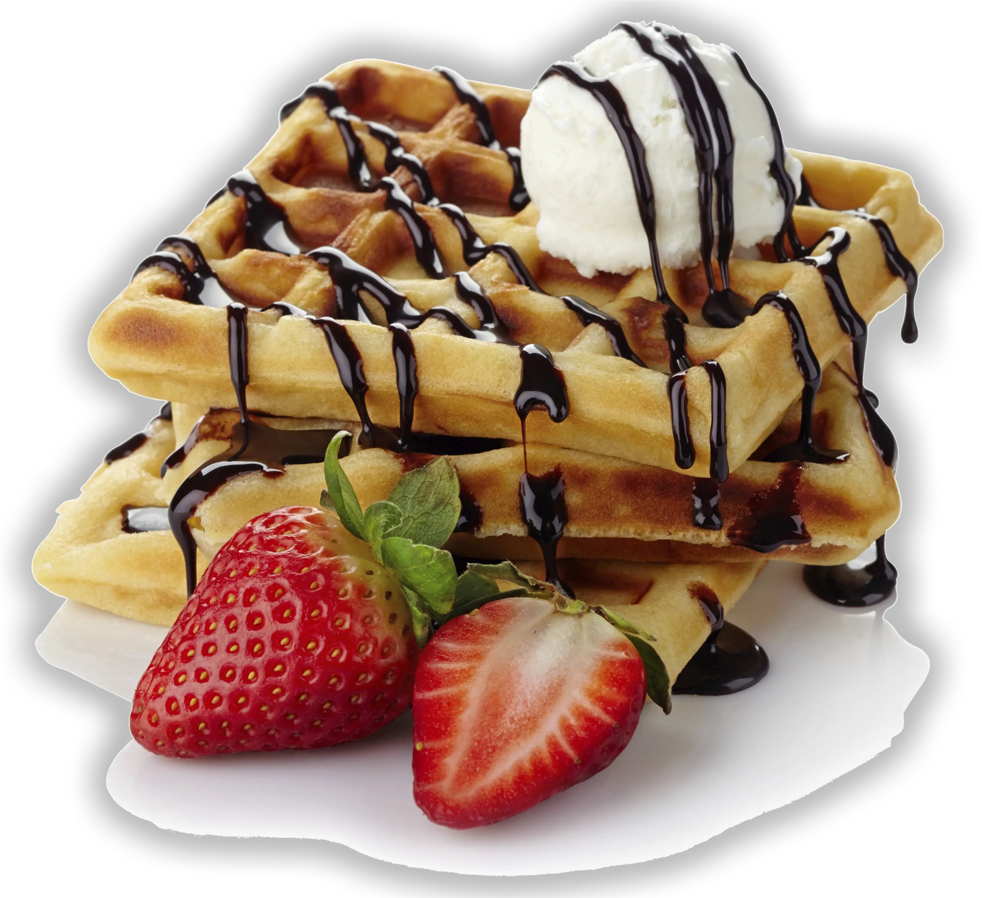 Waffle Clipart Chocolate National Eat Ice Cream For Breakfast Day 2020 Png Waffles Png