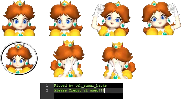 Gamecube Mario Party 7 Daisy Icons Solo Mode Menu The Daisy Mario Party Sprites Png Gamecube Icon Png