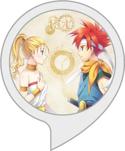 Alexa Chrono Trigger Marle Y Crono Png Chrono Trigger Logo