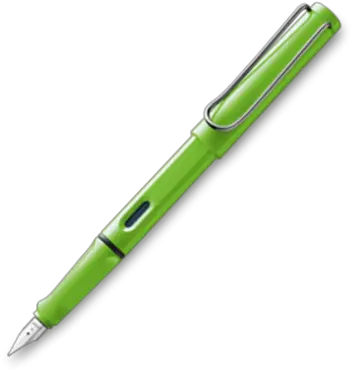 Vellumandsteel Lamy Safari Green Fountain Pen Lamy Safari Bút Chì Png Fountain Pen Png