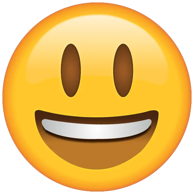 Download Smiling Emoji With Eyes Opened Smiley Face Emoji Transparent Background Png Smile Emoji Transparent