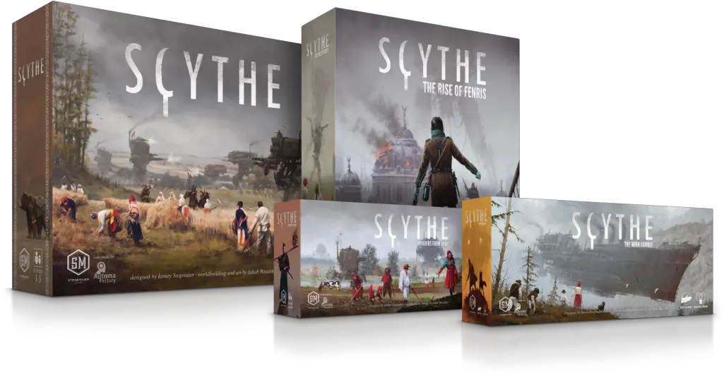 Our Games Scythe Board Game Invaders From Afar Expansion Png Scythe Png