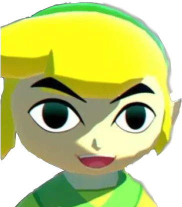 Download Hd Have A Transparent Windwaker Link Taking Wind Waker Hd Selfie Png Toon Link Transparent