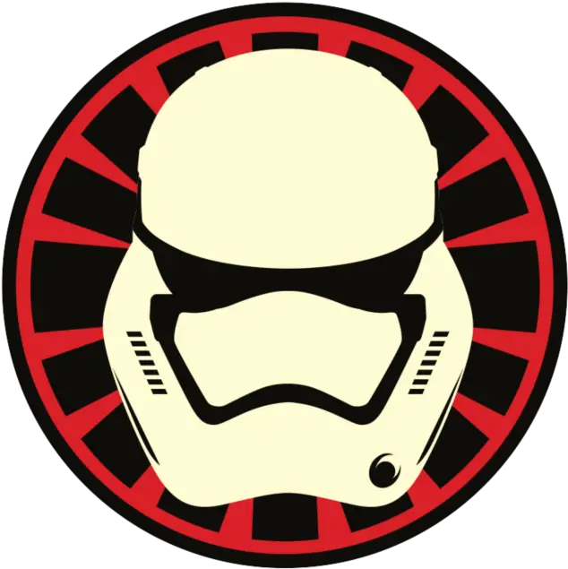 Star Wars The Force Awakens First Order And Resistance First Order Stormtrooper Helmet Logo Png First Order Icon