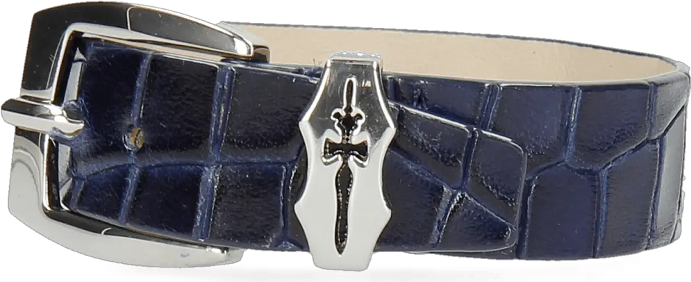 Bracelets Stark 1 Crock Electric Blue Sword Buckle Melvin Belt Png Stark Png