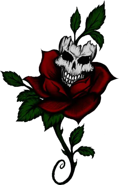 Rose Tattoo Transparent Image Rose Tattoo With Thorns Png Tattoo Png Transparent