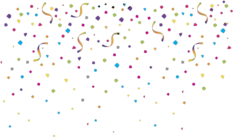 Confetti Png Background