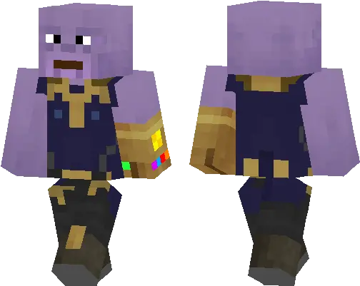 Search Results For Thanos Mcpe Dl Jar Jar Binks Minecraft Skin Png Thanos Glove Png