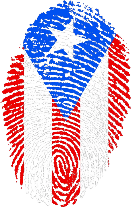 Puerto Rico Flag Fingerprint Puerto Rico Flag Png Puerto Rico Flag Png