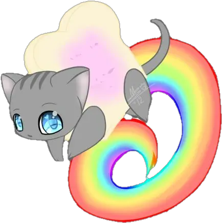 Nyancat Kawaii Cute Cat Kitty Pusheen Cute Nyan Cat Png Nyan Cat Transparent