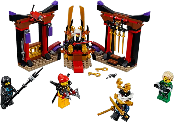 Lego Throne Room Showdown 70651 Lego Ninjago Throne Room Showdown Png Lego Ninjago Png