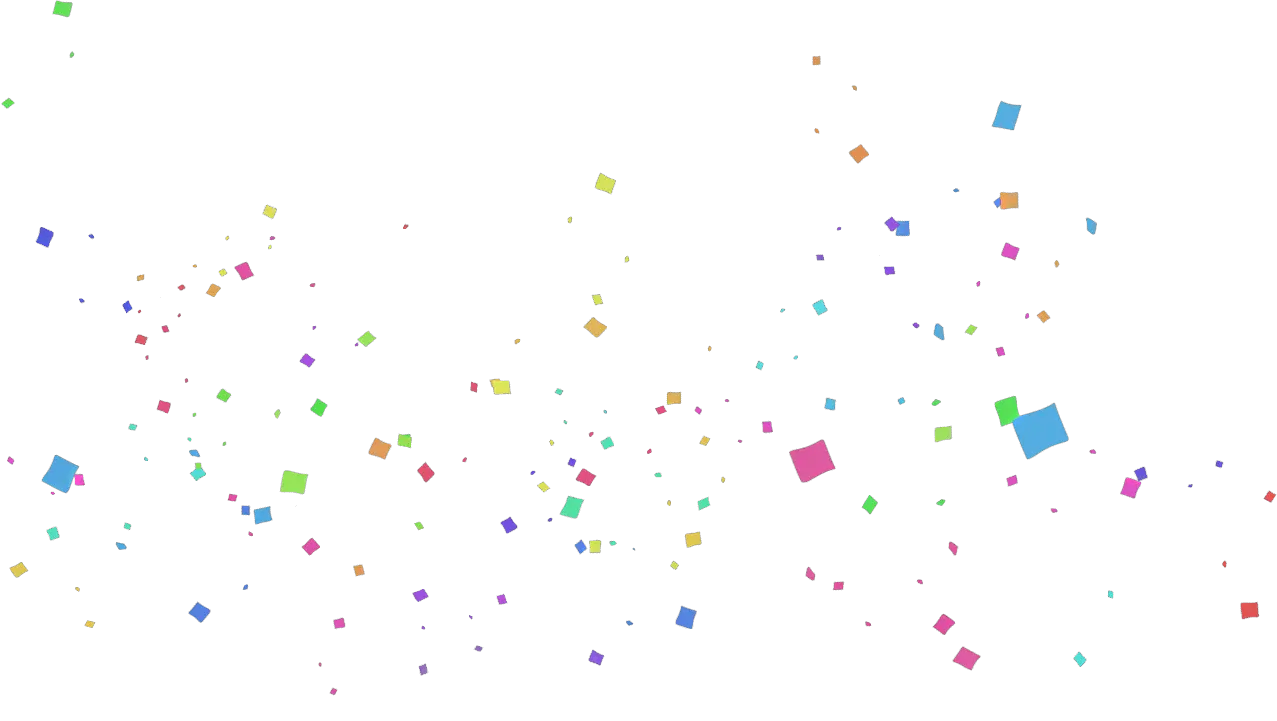 Heart Confetti Png