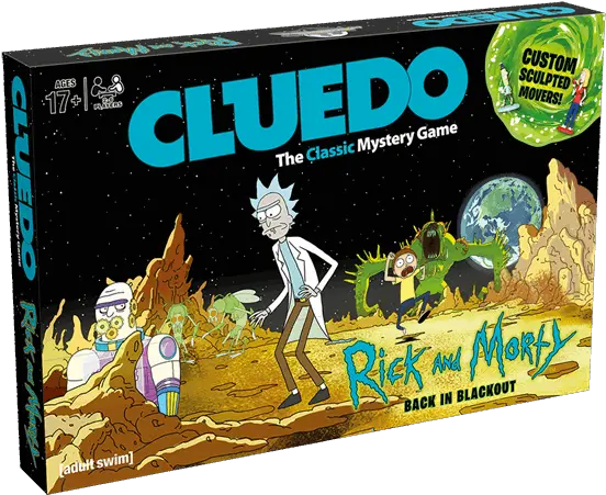 Rick And Morty Cluedo Board Game Rick Morty Cluedo Png Rick And Morty Portal Png